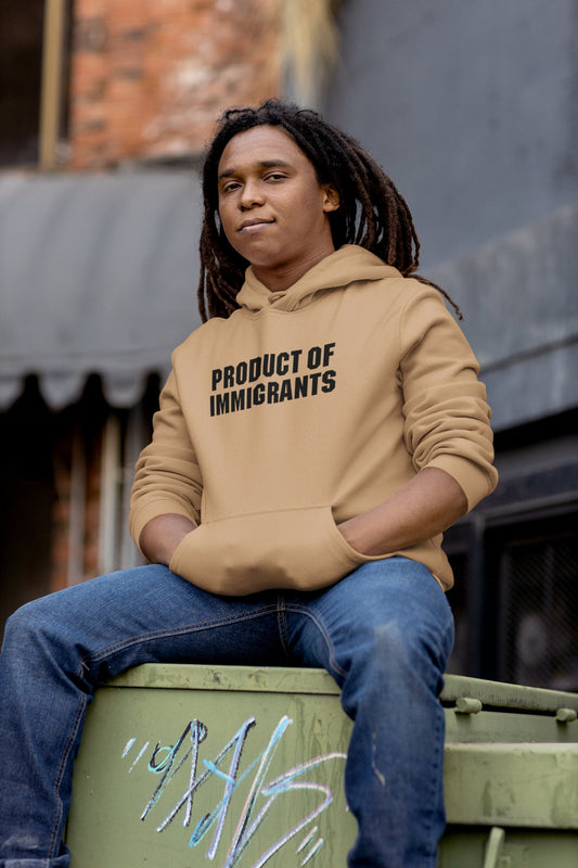 Product of Immigrants Crewneck Sweatshirt or Heavy Blend Hoodies
